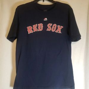 Majestic Kids' Boston Red Sox  Name & Number T-Shi